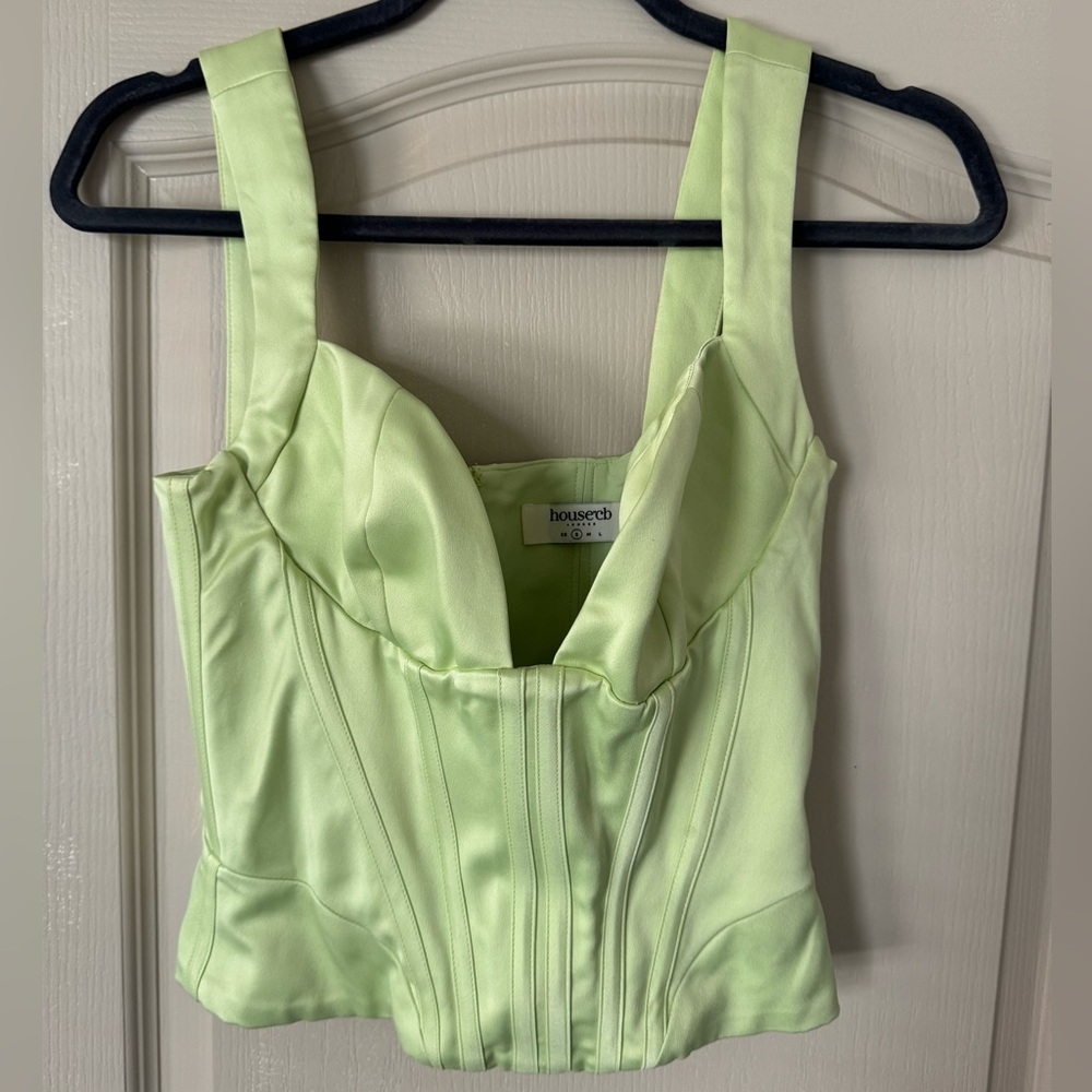 House of CB green corset